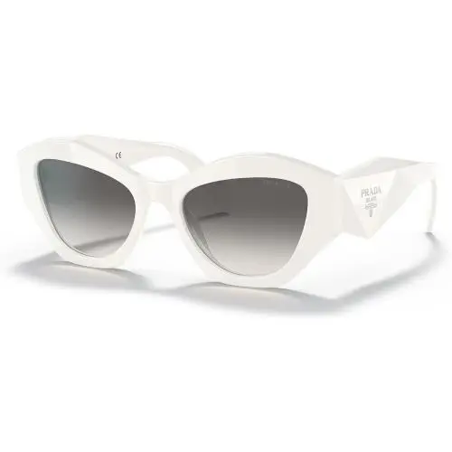 Prada Sunglasses PR07YS 142130 53mm White/grey Gradient Lens