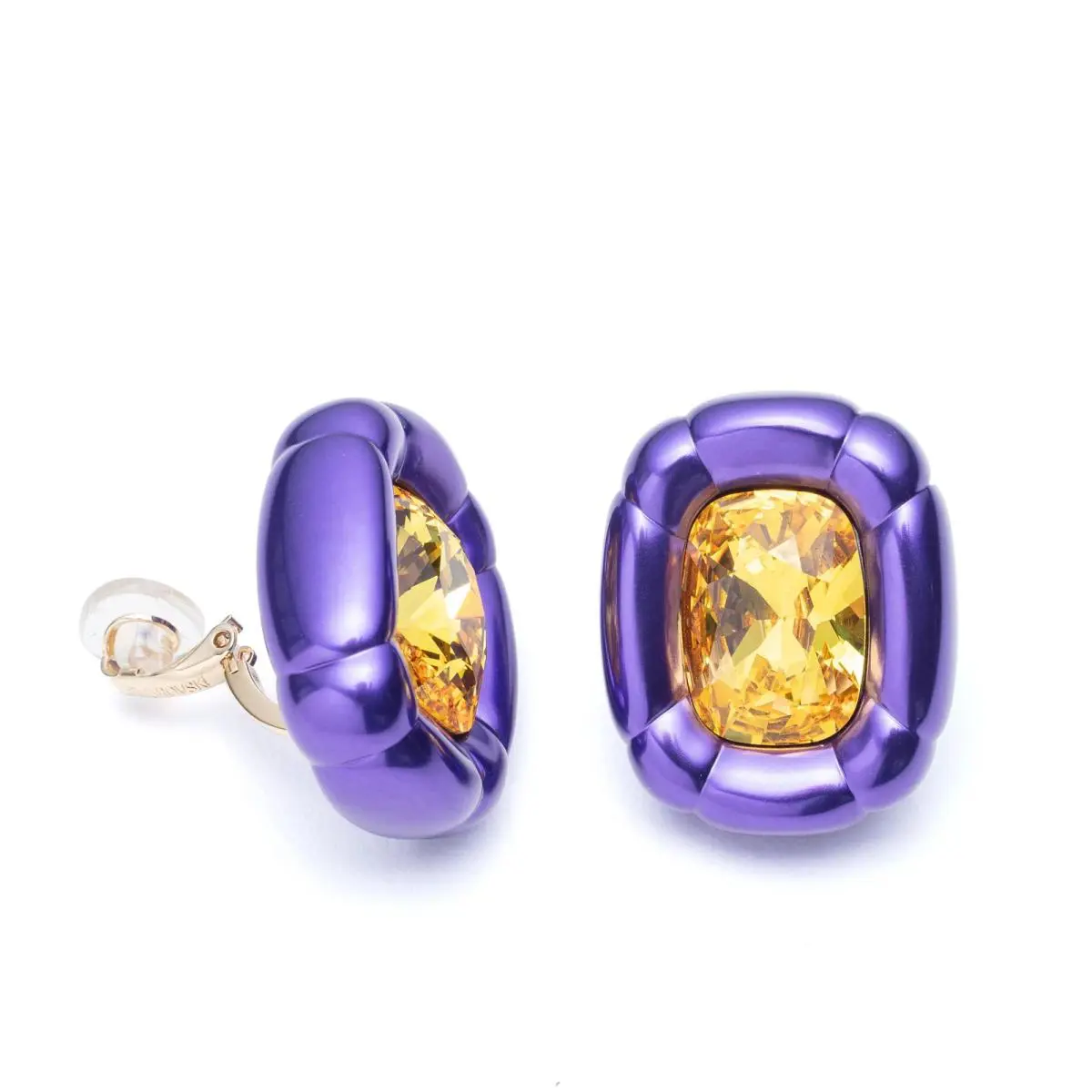 Swarovski Women`s Dulcis Purple Swarovski Crystal Earring 5613729