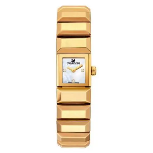 Swiss Watch Bagette 999987 Crystal Glass Stainless Steel by Swarovski