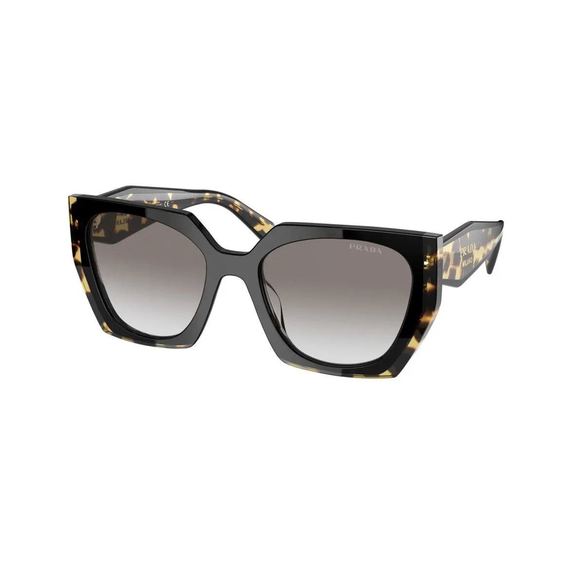 Prada 15WS Sunglasses 3890A7 Black
