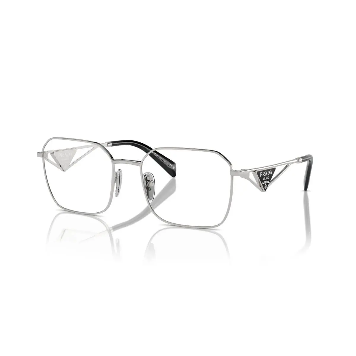 Prada A51V Eyeglasses 1BC1O1 Silver
