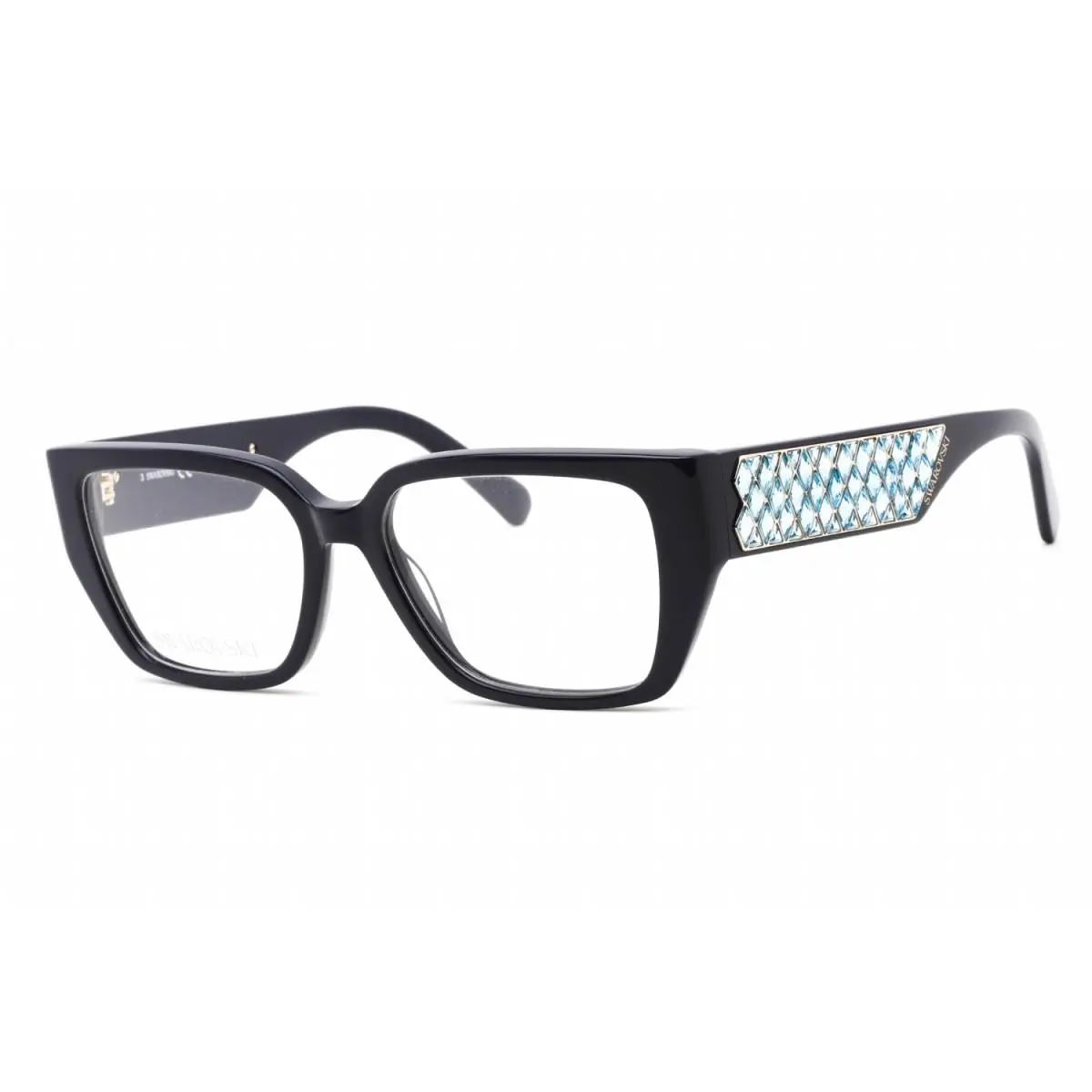 Swarovski SK5446 090 Shiny Blue 54mm Eyeglasses