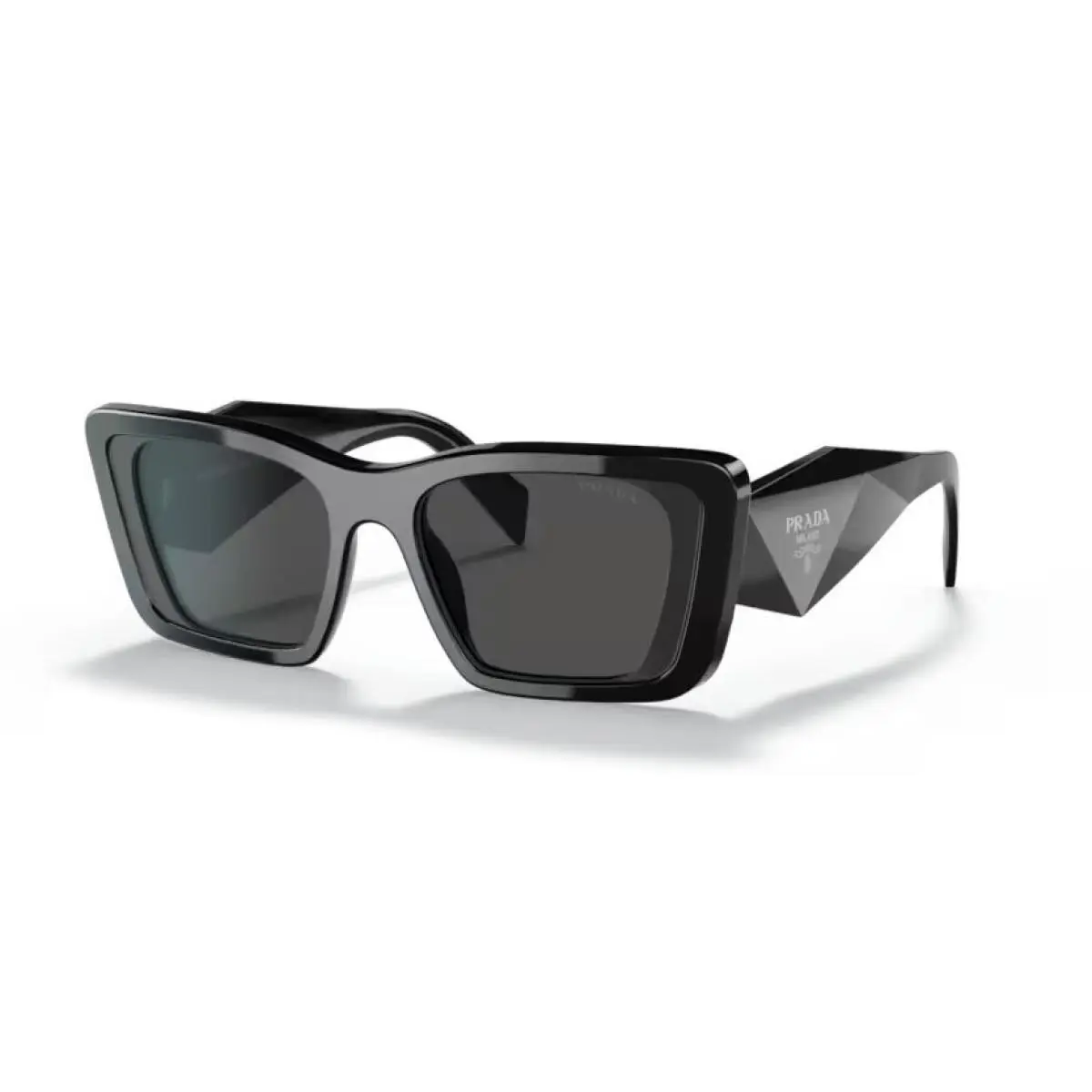 PR08YS 1AB5S0 Black - Grey 51mm Sunglasses / / by Prada