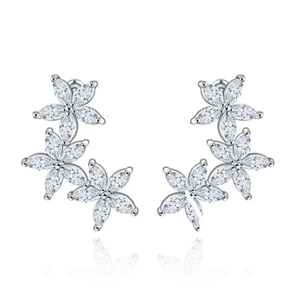Made with Swarovski Crystals The Rimona Dainty Earrings S1