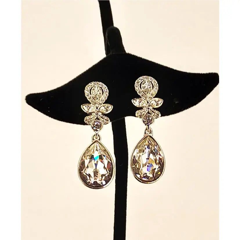 Givenchy Clip On Earrings - Made with Swarovski Elements