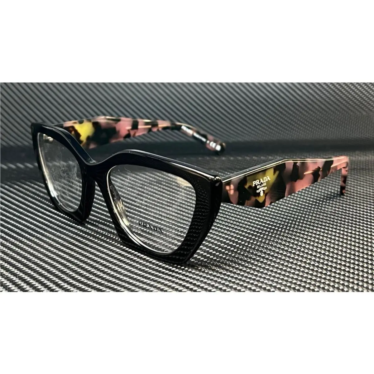 Prada PR 09YV 21B1O1 Black Demo Lens 54 mm Women`s Eyeglasses
