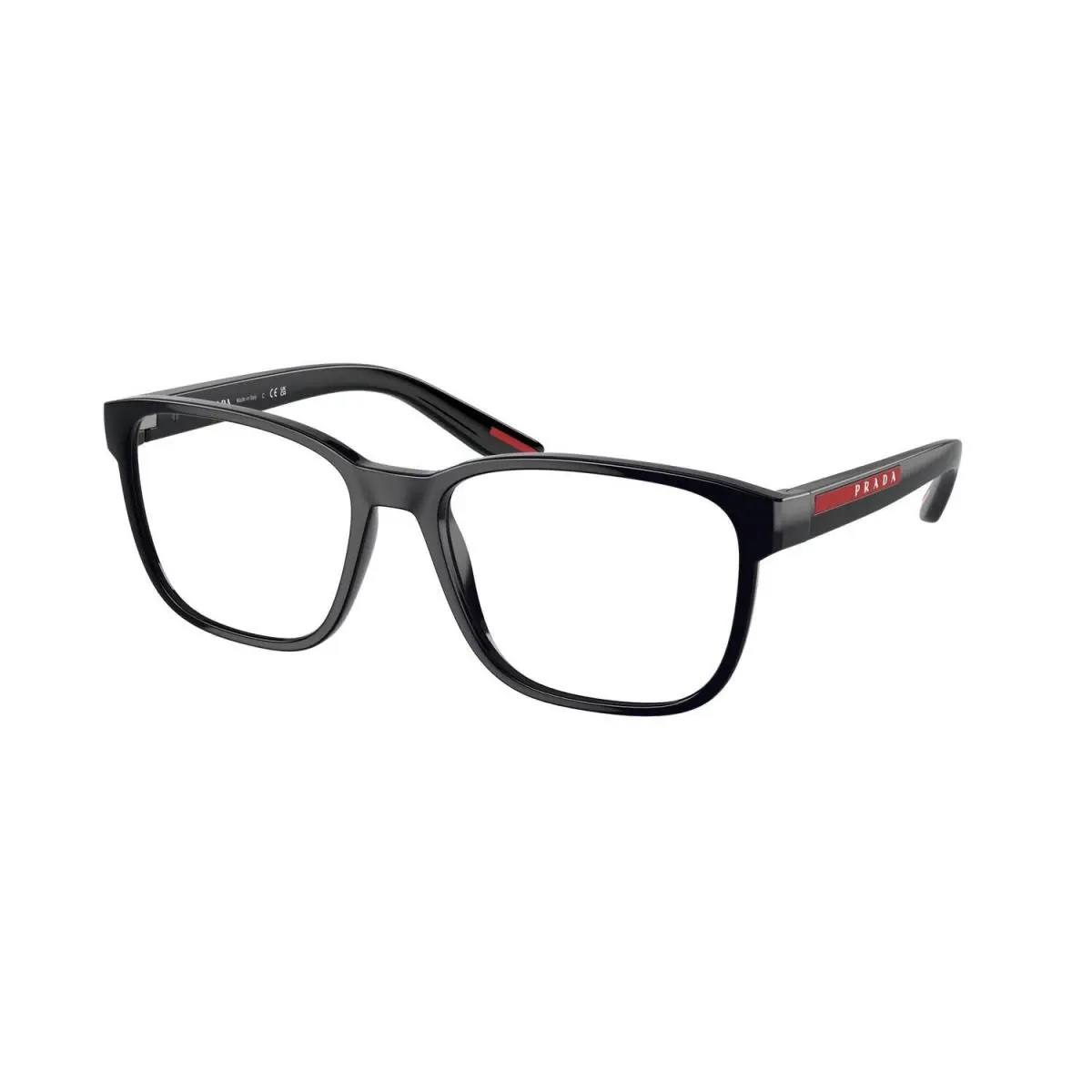 Prada Linea Rossa 06PV Eyeglasses 1AB1O1 Black