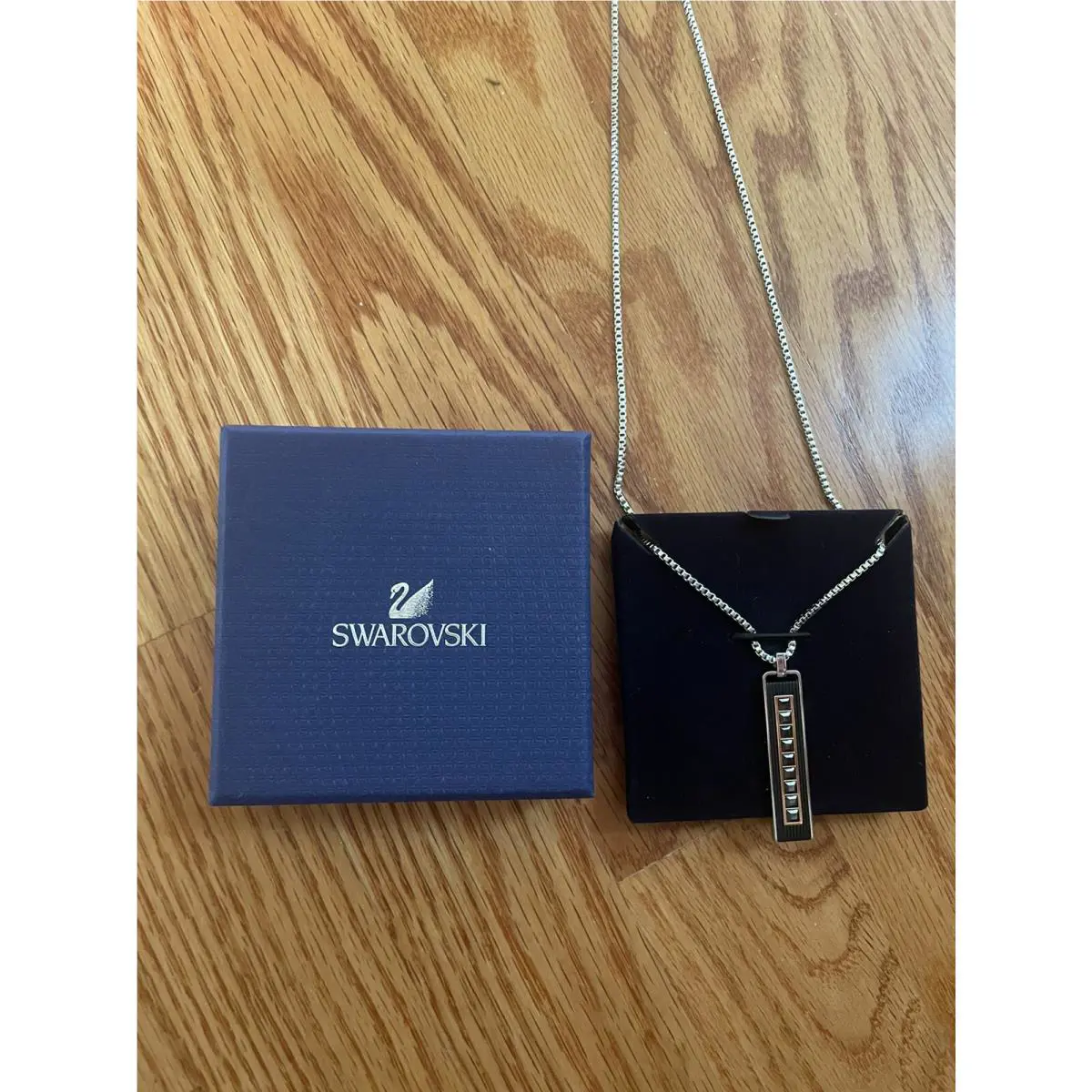 Swarovski Men`s Women`s Stainless Steel Crystal Pendant