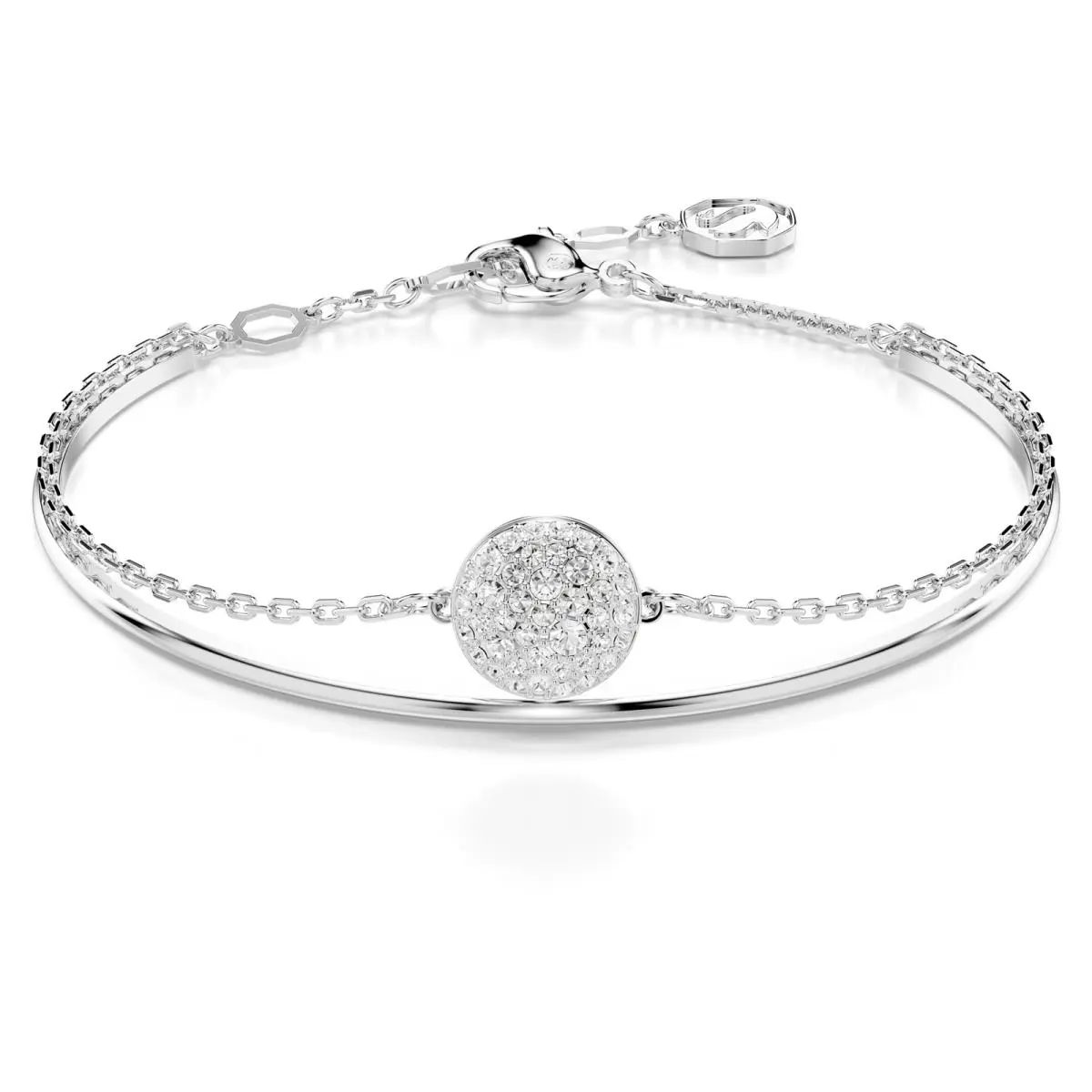 Swarovski Sublima Bangle White Rhodium Plated 5683447