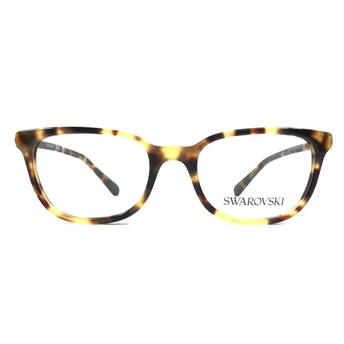 Swarovski Eyeglasses Frame SK2003 1009 Havana Demo Lens Full Rim 50-18-140