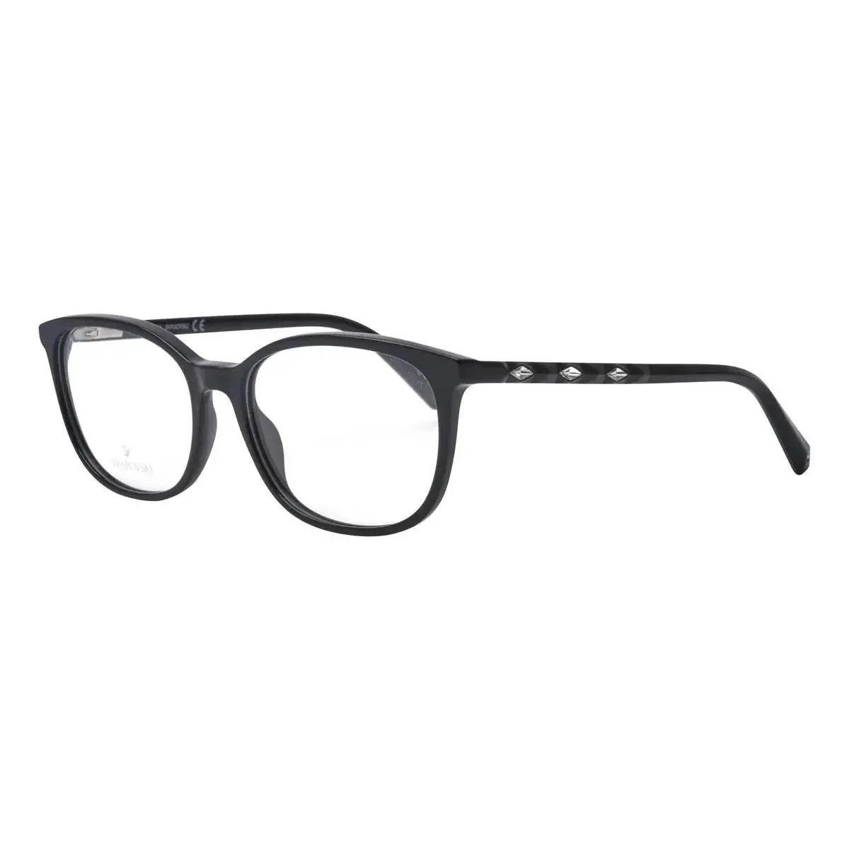 Swarovski SK5300­F 001 Square Black Eyeglasses