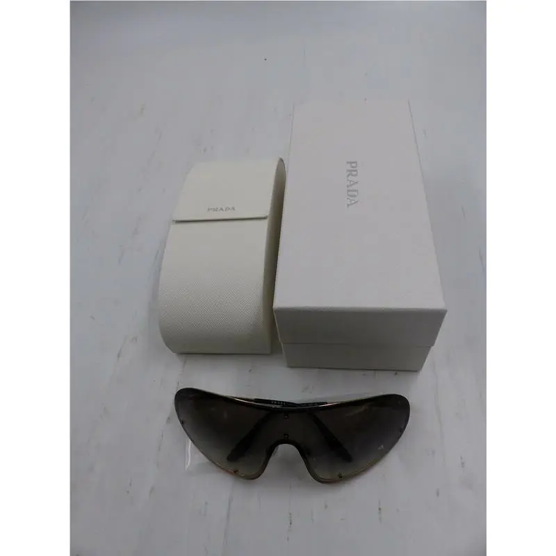 Prada Sunglasses Linea Rosa Black Rubber PS03Q DG00A7 57MM