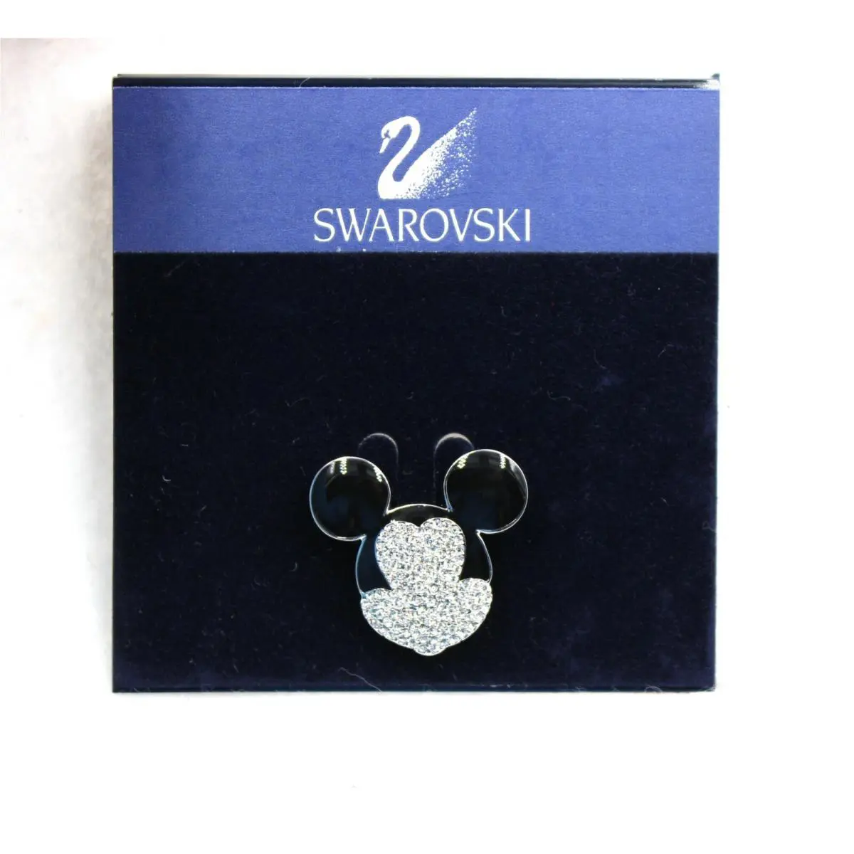 Swarovski Mickey Mouse Head Brooch Pin 872509