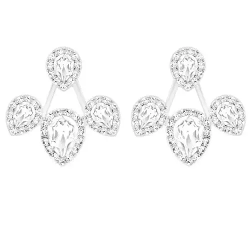 Swarovski Latisha Earrings - Removable Jackets