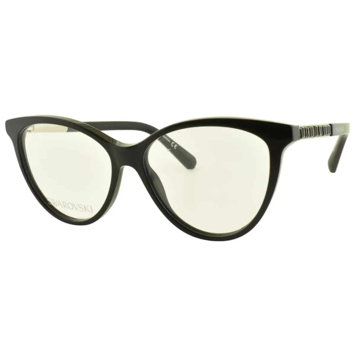 Swarovski SK5474 001 53-14-140 Black Cat Eye Full Rim Womens Optical Frame