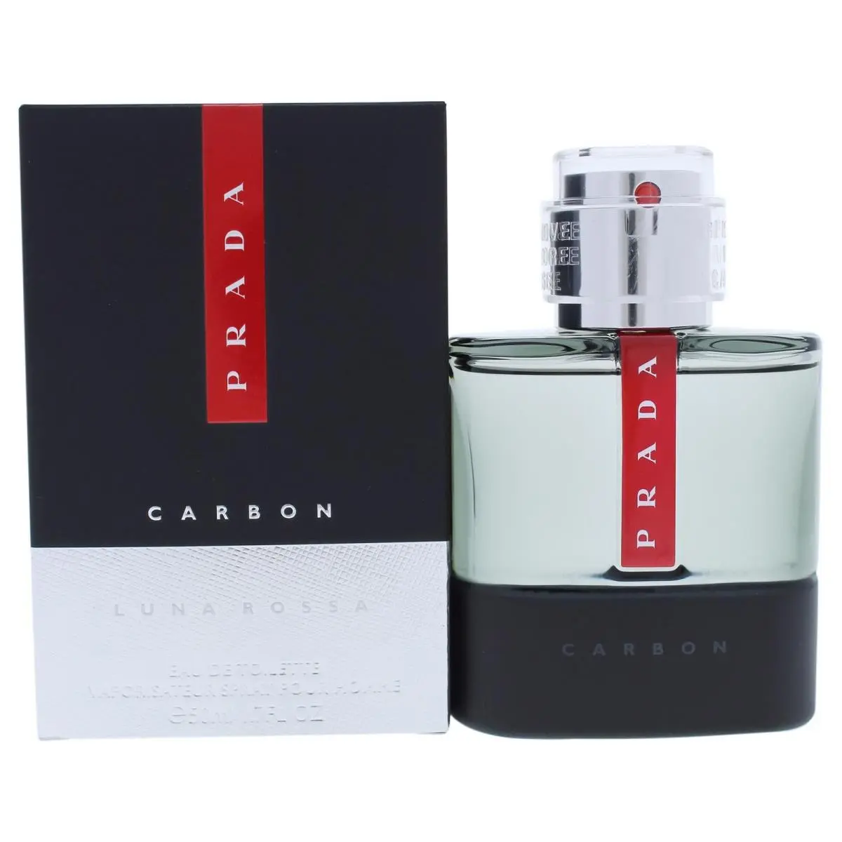 Eau de Toilette Spray Prada Luna Rossa Carbon 3.4 oz Pour Homme
