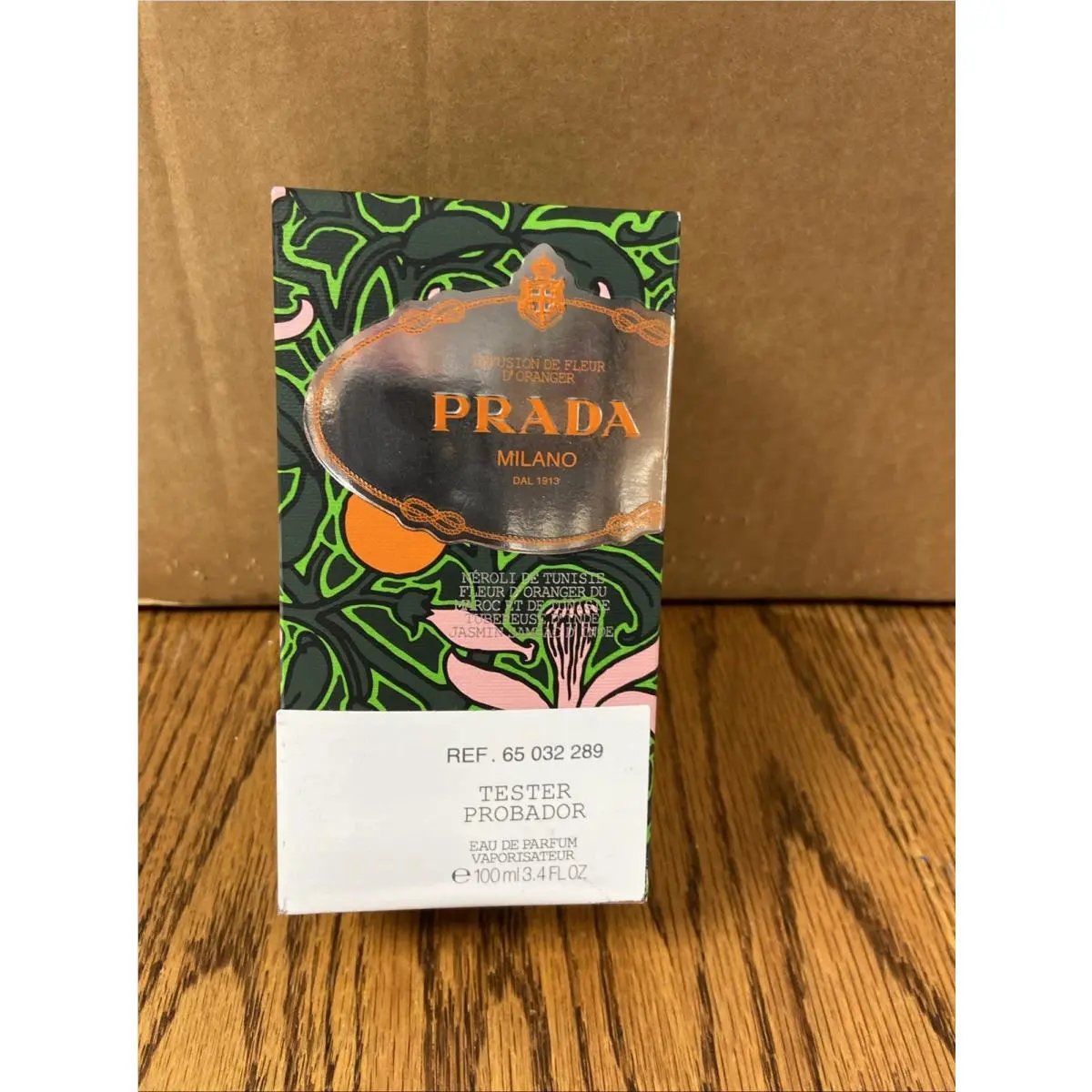 Prada Milano Infusion de Fleur D`oranger 3.4oz 100ml Edp Spray B