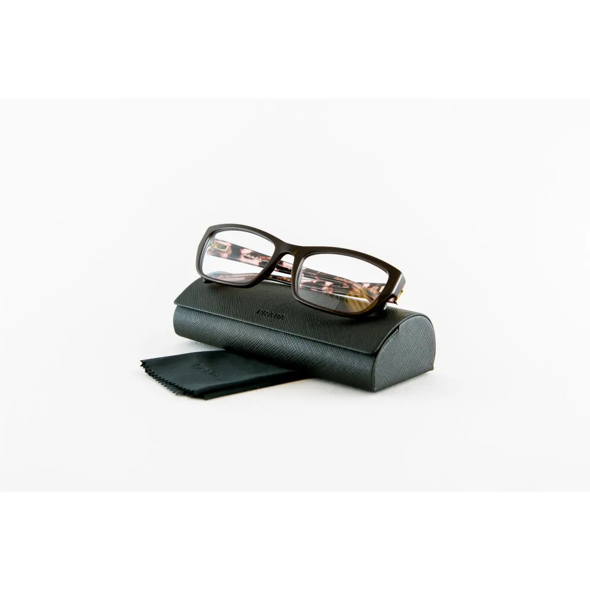 Prada Eyeglasses-vpr 18O DHO-101 Brown