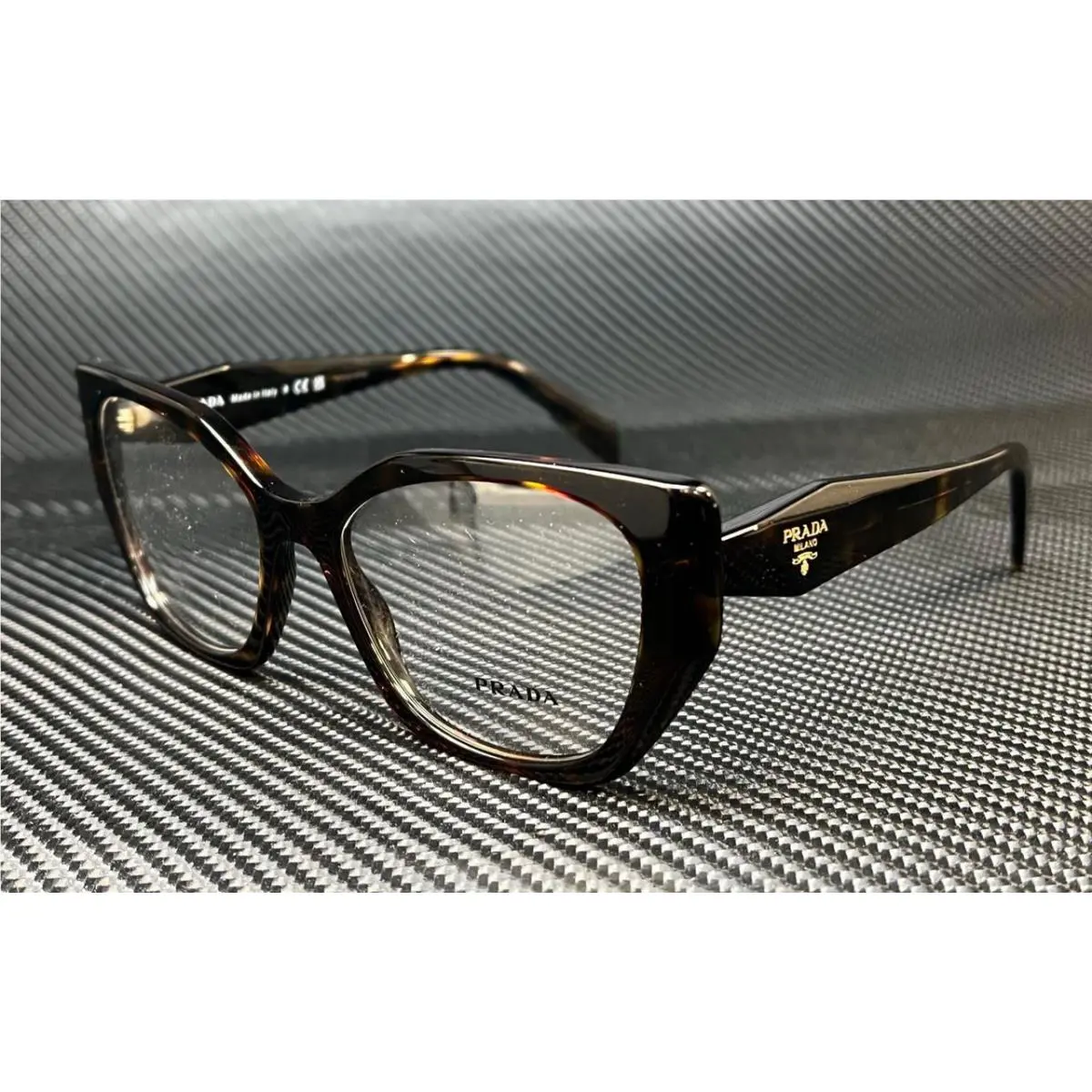 Prada PR 18WV 2AU1O1 Brown Havana Women`s 54 mm Eyeglasses