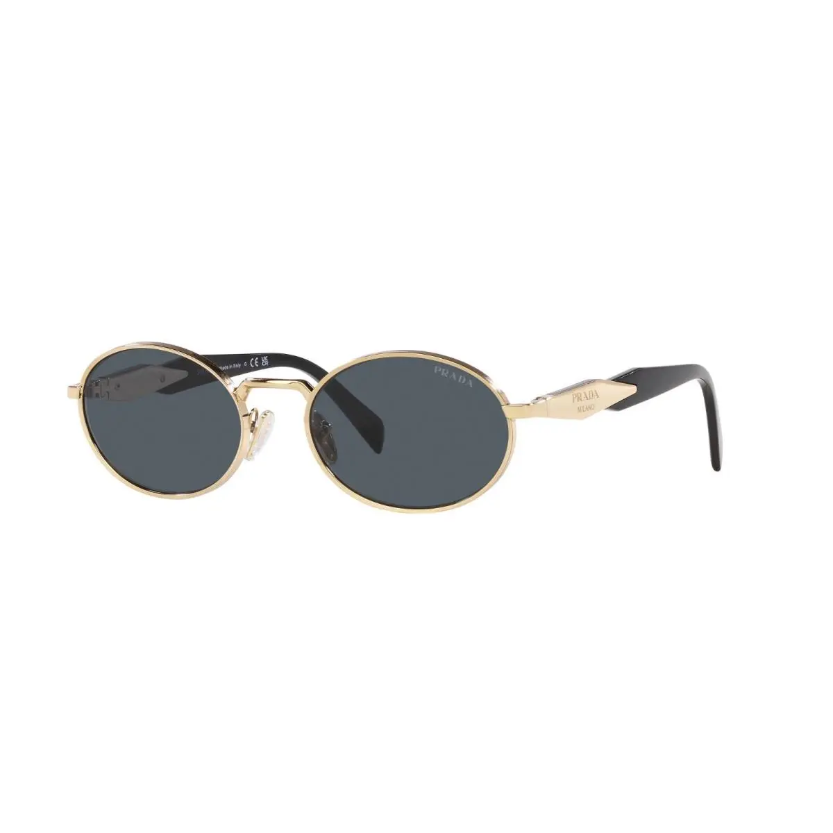 Prada PR 65ZS Light Gold/dark Grey ZVN-09T Sunglasses