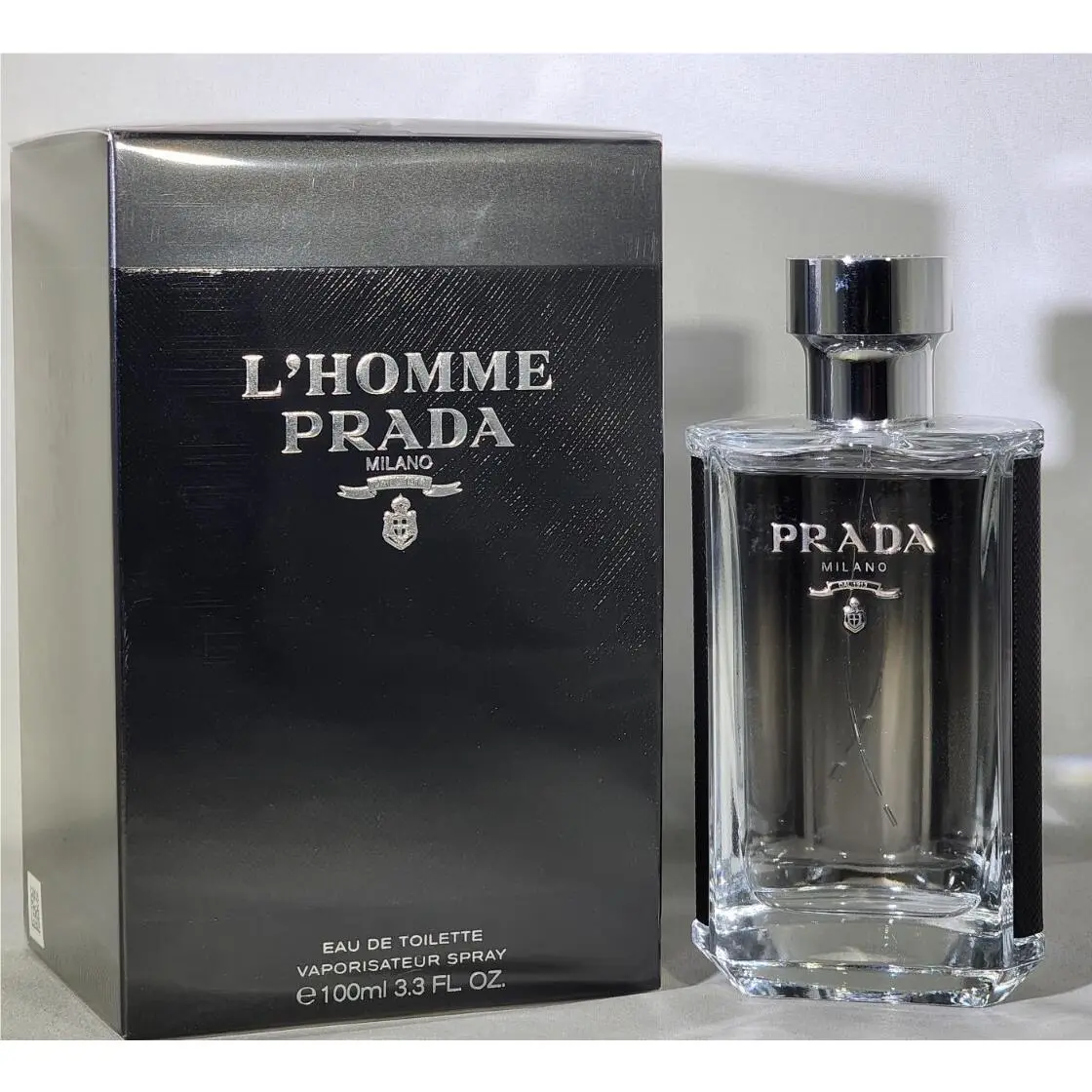 L`homme 100ML 3.3.Oz Eau de Toilette Spray For Men by Prada