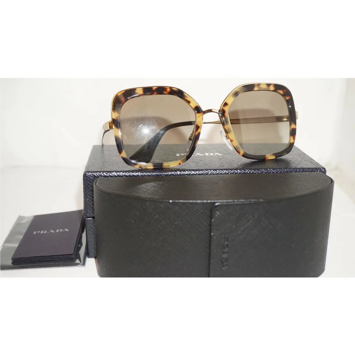 Prada Sunglasses Medium Havana Brown PR 57US 7S05O1 54 22 140