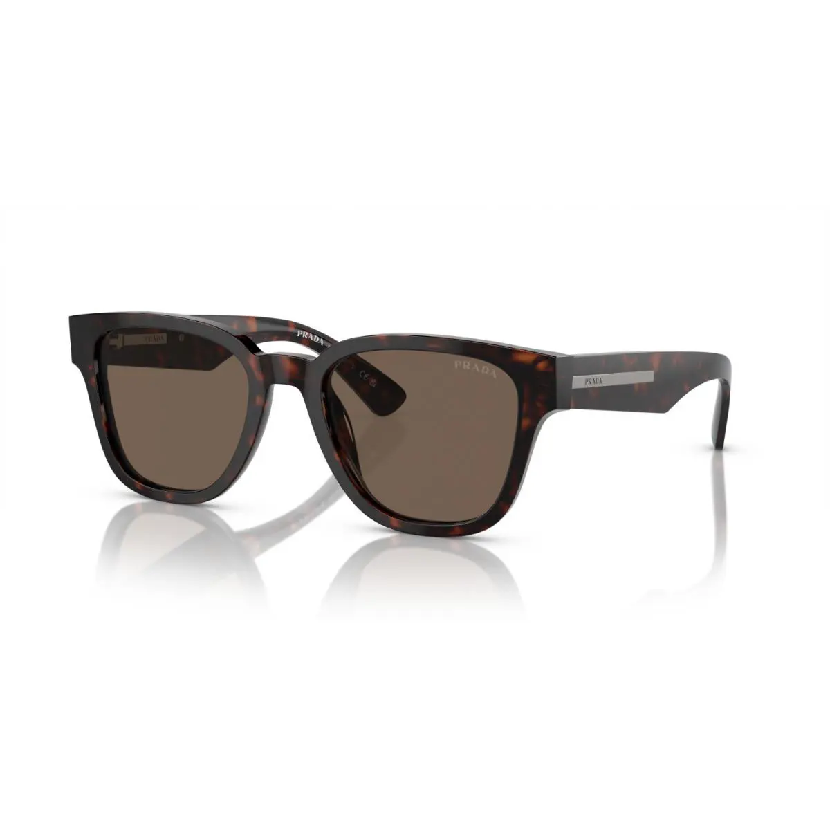 Prada PR A04S Havana/brown 17N08T Sunglasses