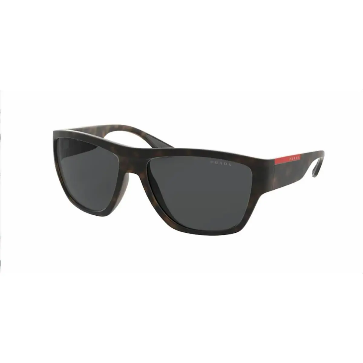 Linea Rossa PS 08VS 56406F Matte Havana Grey Square Rectangle Men`s 59 mm by Prada