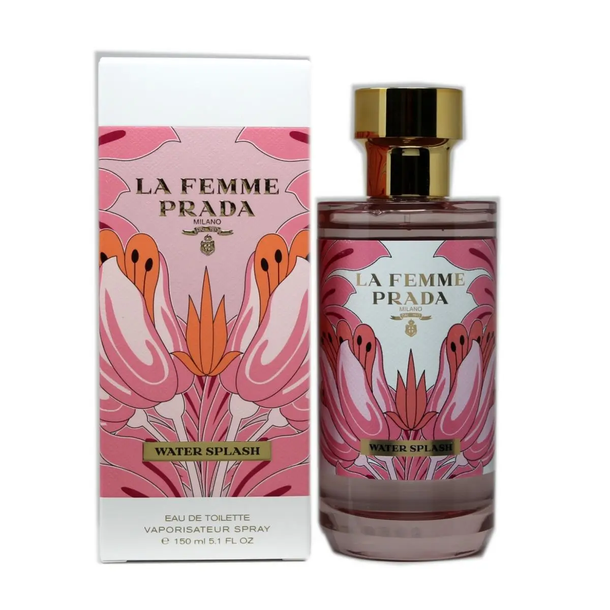 Prada LA Femme Water Splash BY Prada Eau DE Toilette Spray 150 ML/5.1 Fl.oz