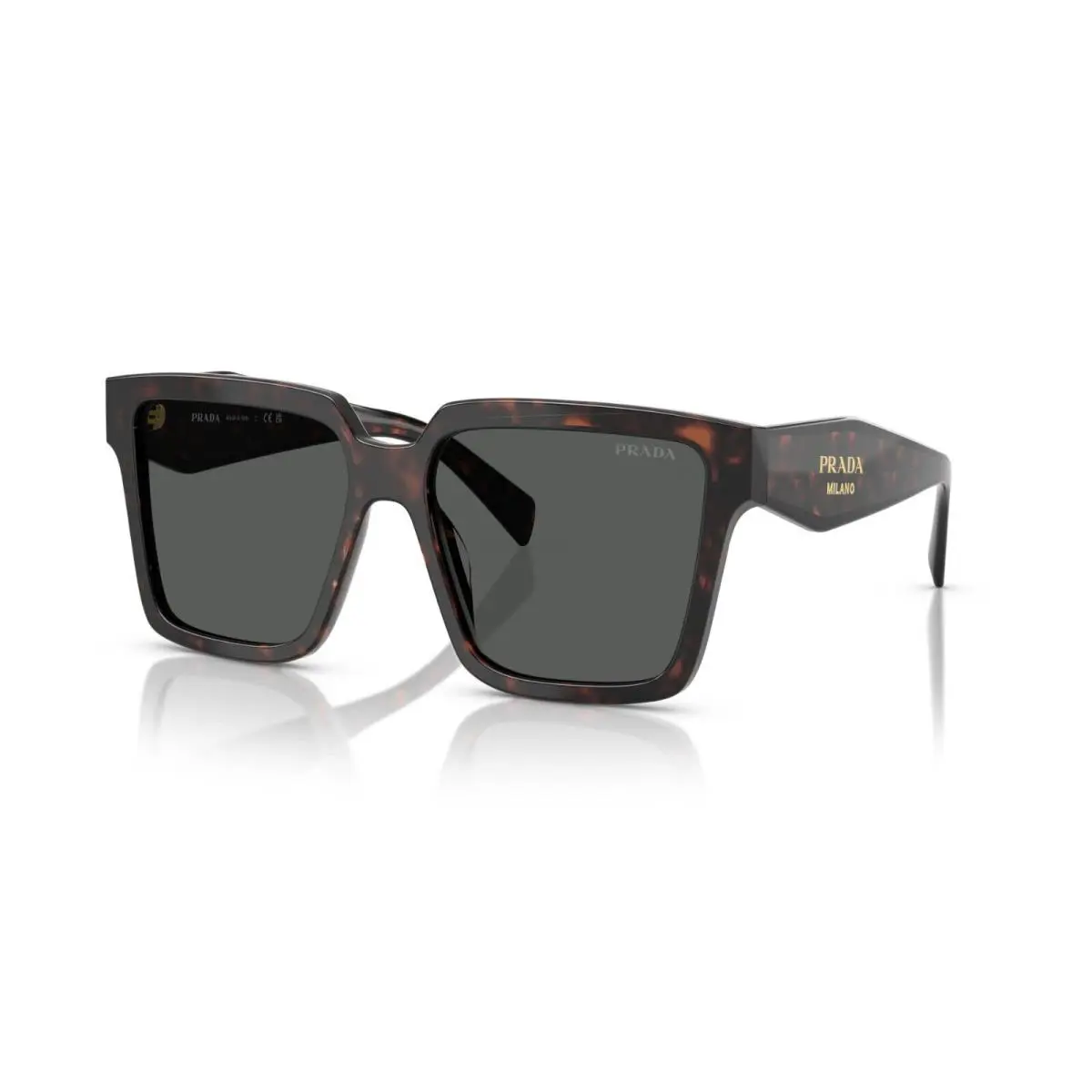Prada PR 24ZS Root Tortoise/dark Grey 17N40L Sunglasses