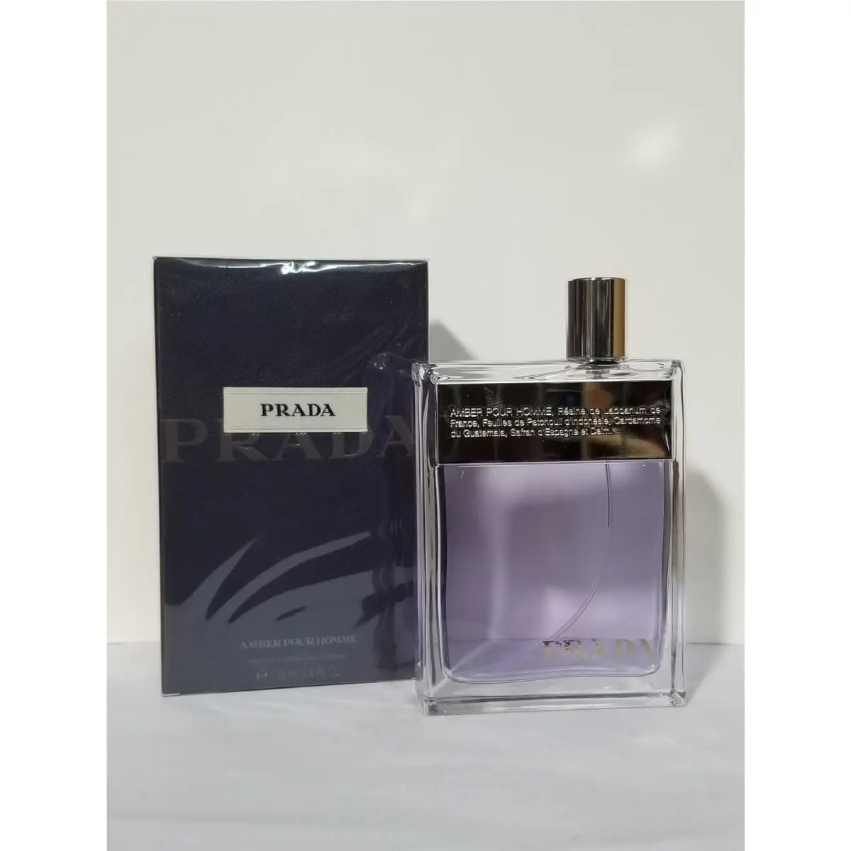 Prada Amber Pour Homme 3.4OZ Edt Spray For Men