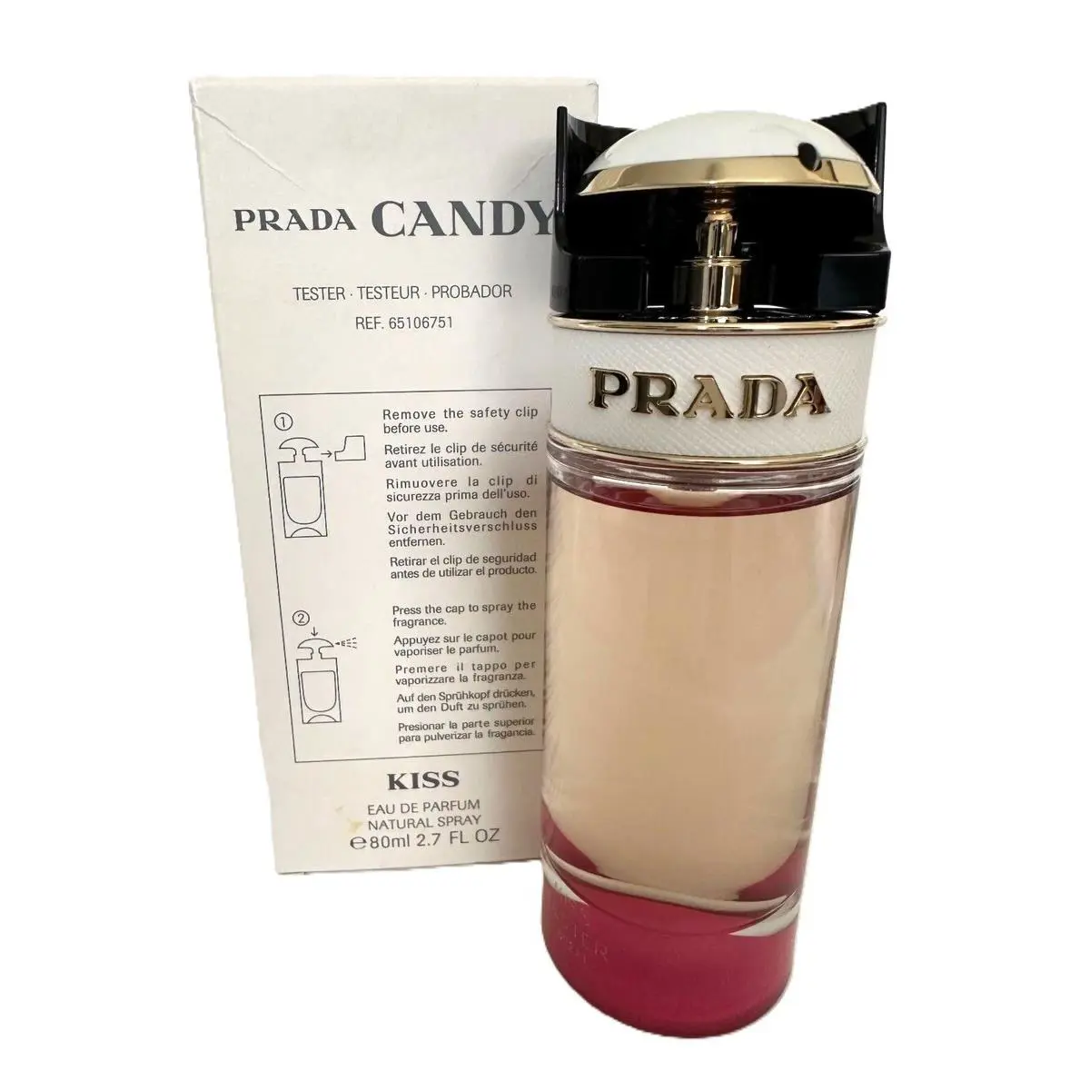 Prada Candy Kiss by Prada 2.7 Fl oz Edp Spray Tester For Women