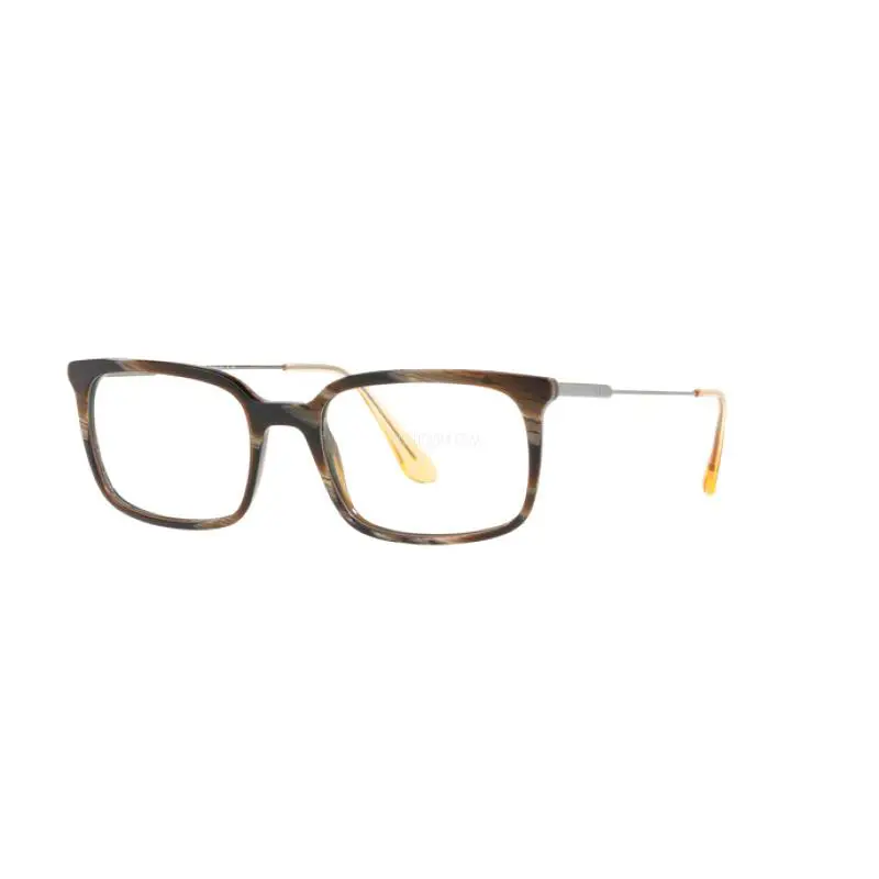 Prada Eyeglasses PR 16UV C9O1O1 Conceptual Dark Horn W/ Demo Lens 53MM