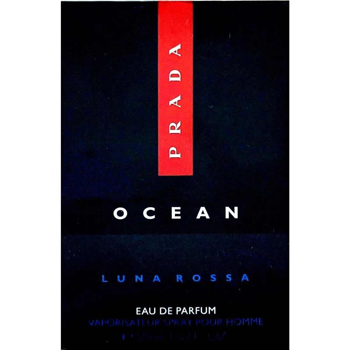 Prada Luna Rossa Ocean Eau DE Parfum Spray For Men 1.6 Oz / 50 ml