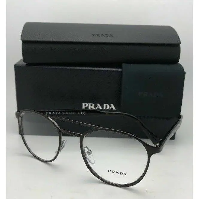 Prada Eyeglasses Vpr 60T DHO-1O1 51-20 140 Dark Brown Tortoise Frames