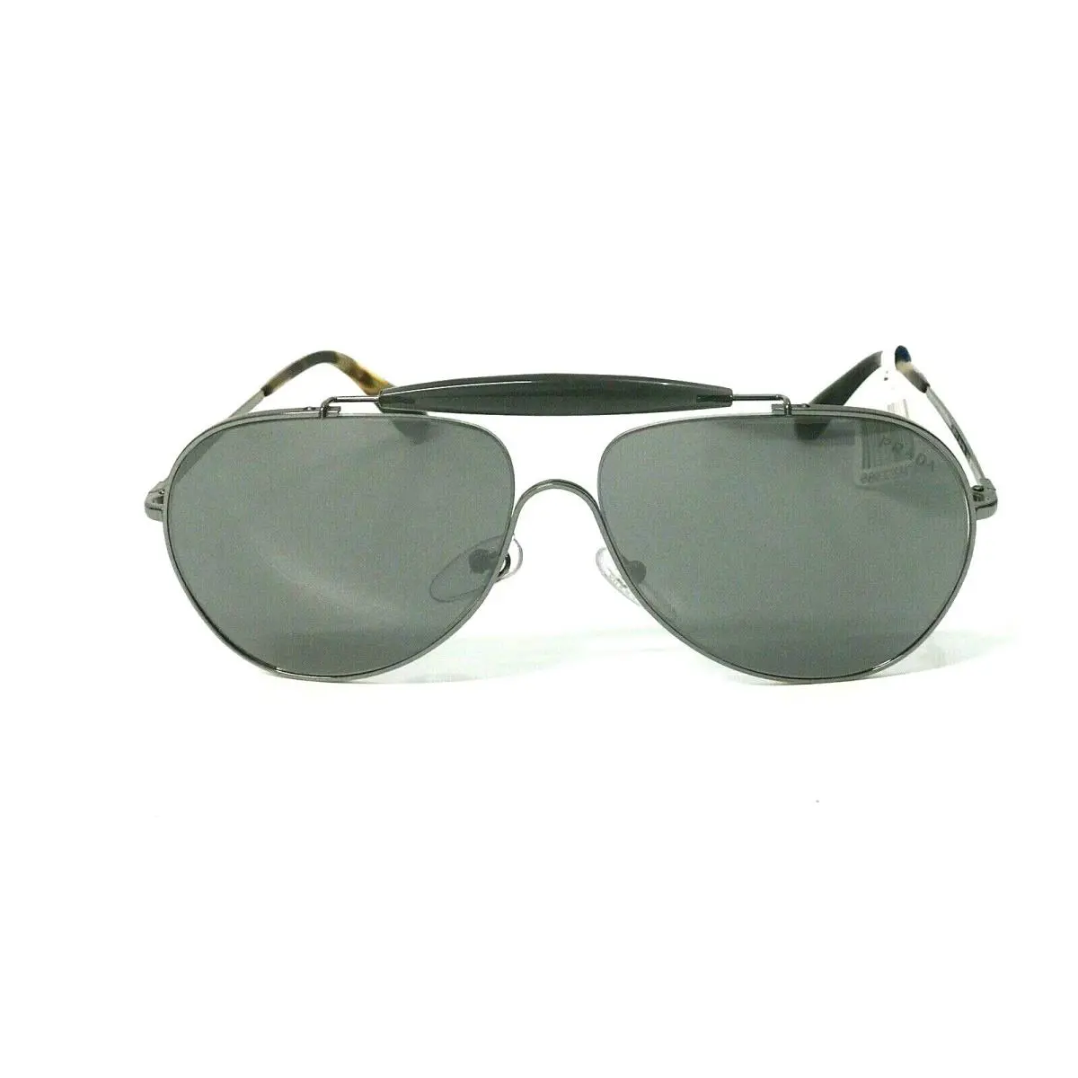 Prada Sunglasses Spr 56S 5AV 7W1 Gunmetal Gray/silver Mirror Italy