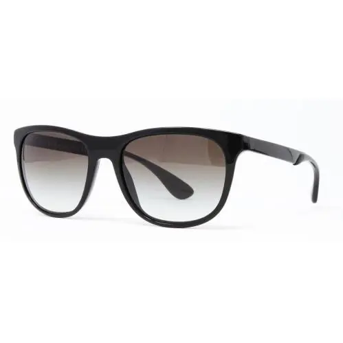 Prada PR04SS 1AB0A7 Black 57mm Men`s Sunglasses Designer Eyewear