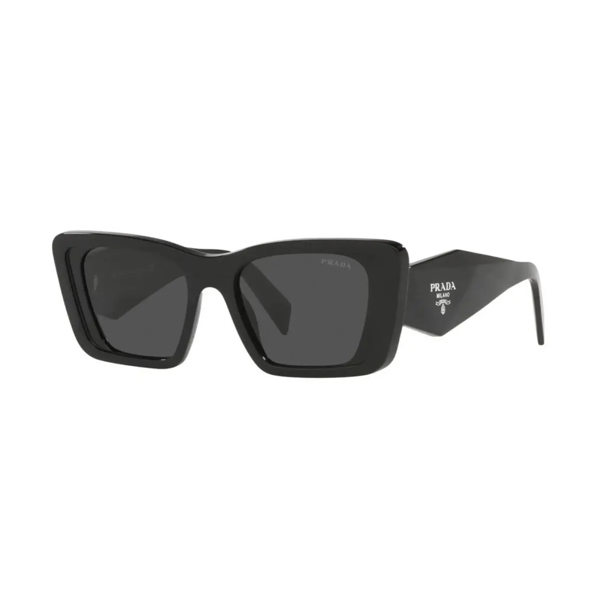 Prada Symbole PR 08YS Black/dark Grey 1AB-5S0 Sunglasses
