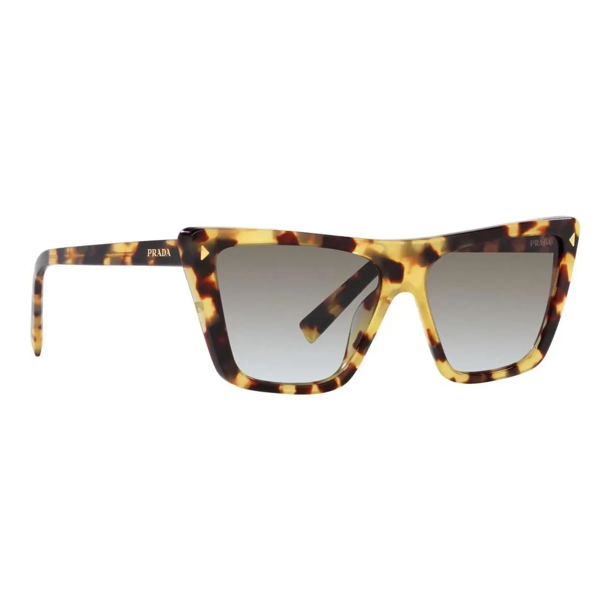Prada PR 21ZS Light Havana/grey Shaded 7S0-0A7 Sunglasses