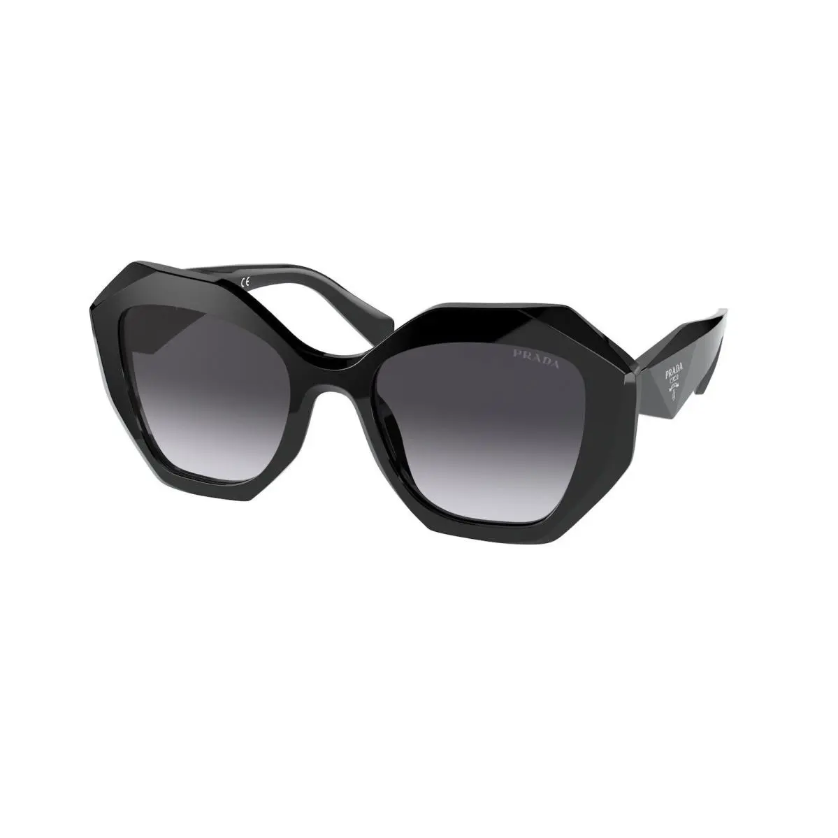 Prada 0PR16WS 1AB5D1 Black/gradient Gray Lens