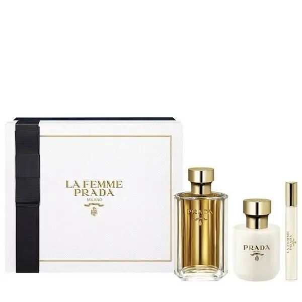La Femme Prada Eau De Perfume Spray 100Ml Set 3 Pieces 2016 For Women