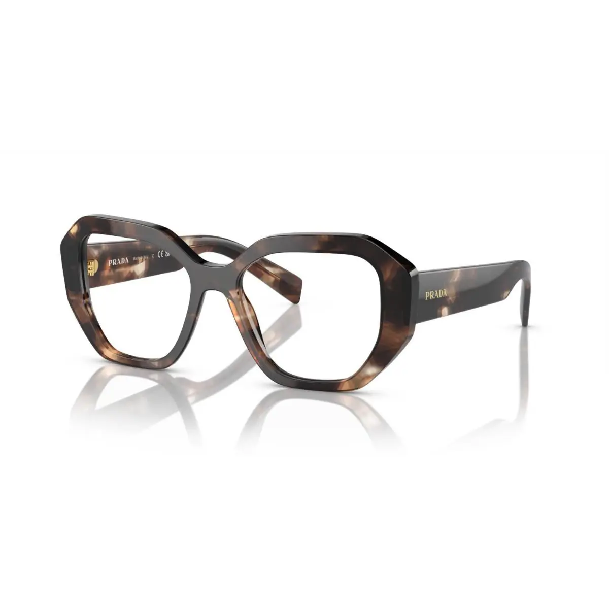 Prada PR A07V Caramel Havana 07R-1O1 Eyeglasses