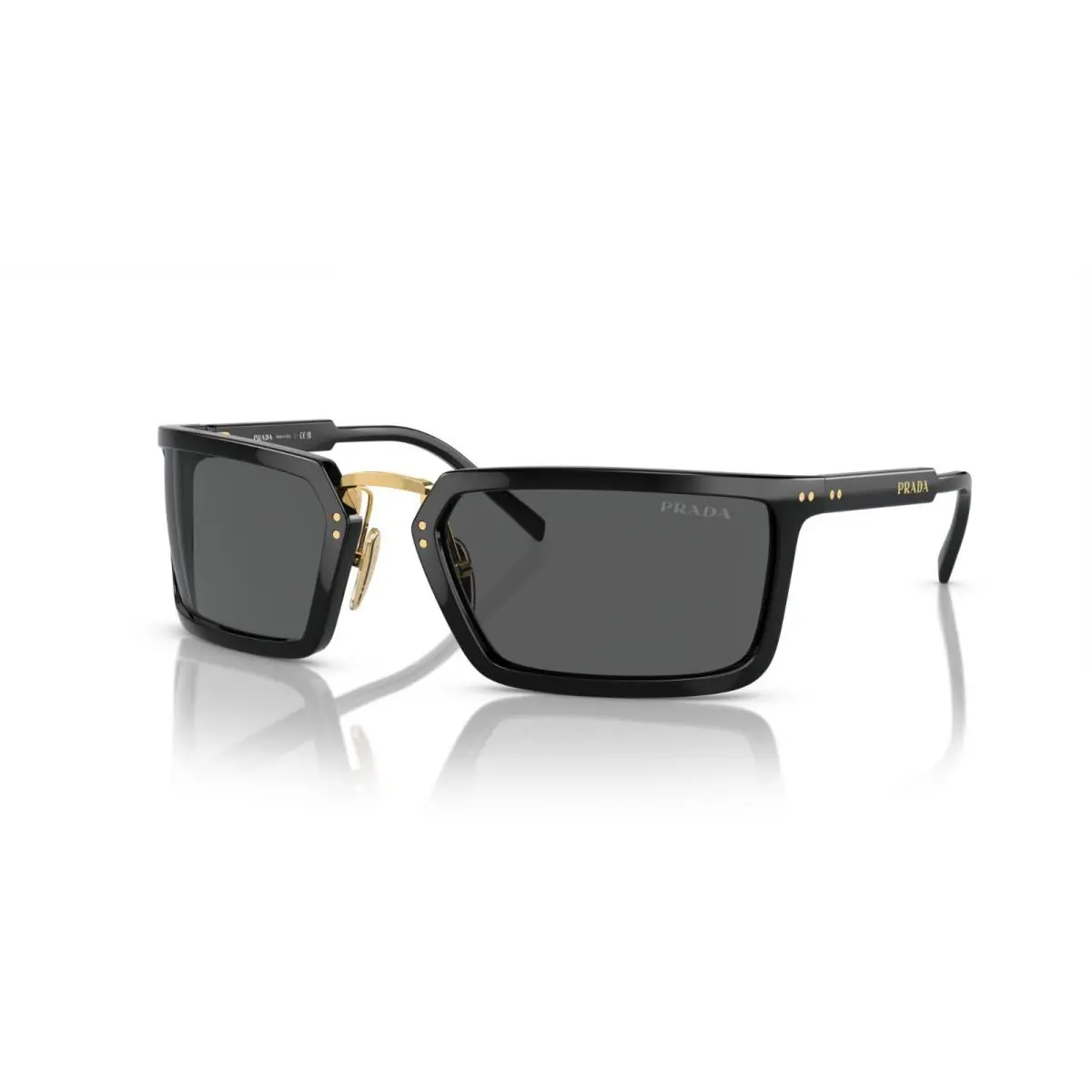 Prada PR A11S Black/dark Grey 1AB-5S0 Sunglasses