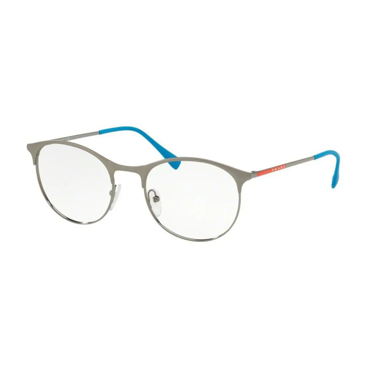 Prada Linea Rossa Eyeglasses PS53IV 7CQ1O1 Lifestyle Top Matte Gunmetal 52MM