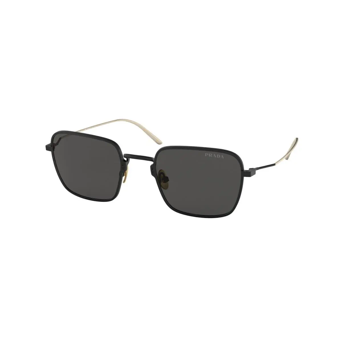 Prada PR 54WS Matte Black/dark Grey 04Q5S0 Sunglasses