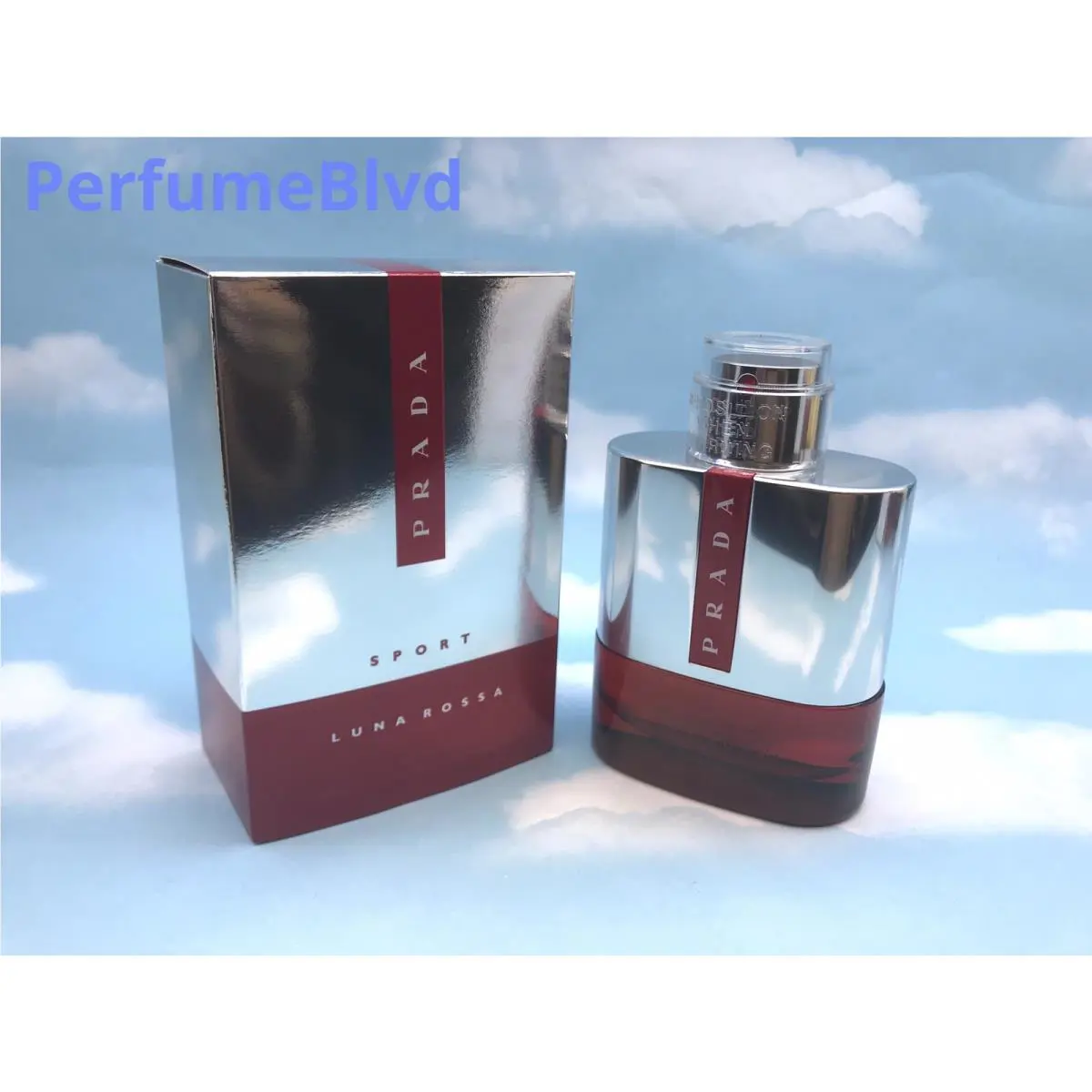 Prada Luna Rossa Sport 3.4 Fl.oz 100 ML Eau DE Toilette Spray For Men Box