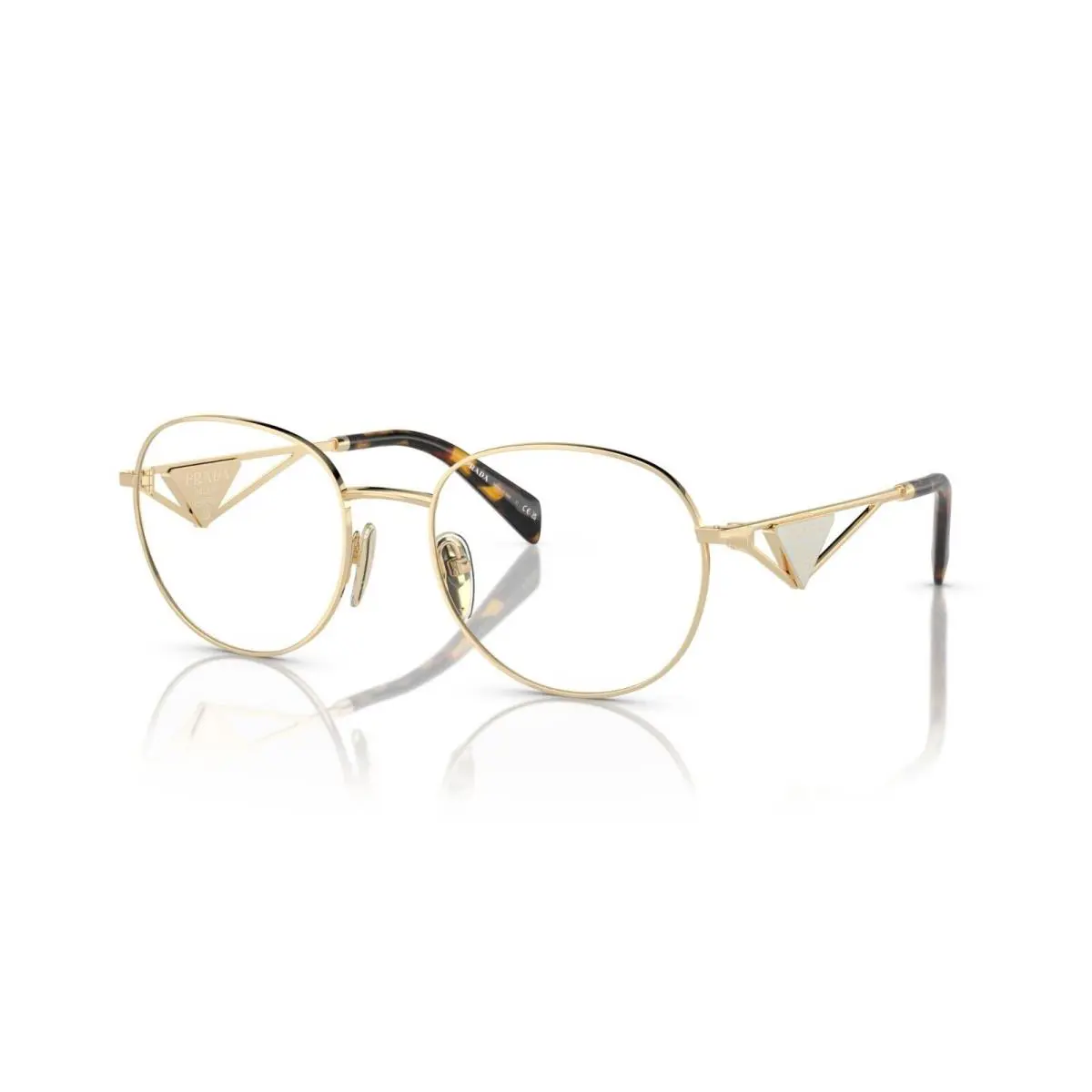 Prada PR A50V Pale Gold ZVN-1O1 Eyeglasses