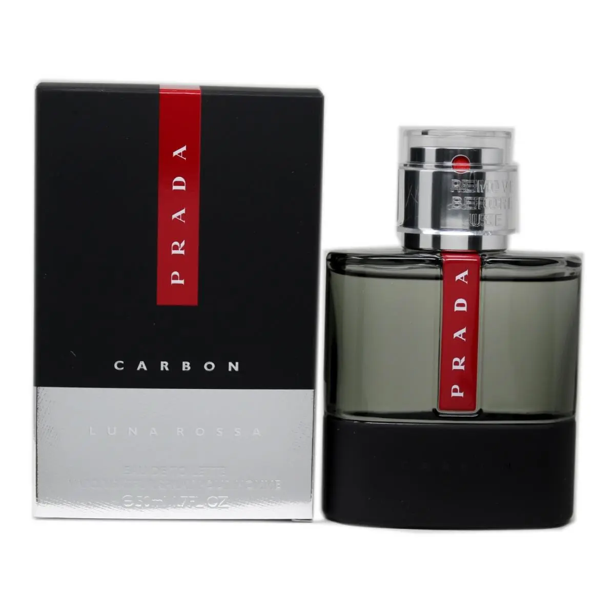 Prada Luna Rossa Carbon Eau DE Toilette Spray Pour Homme 50 ML/1.7 Fl.oz
