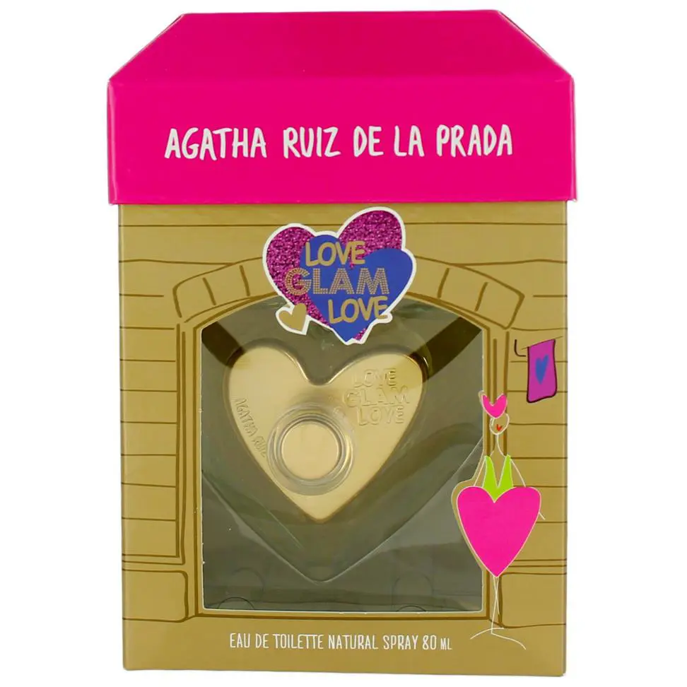 Love Glam Love By Agatha Ruiz De la Prada For Women Edt Perfume Spray 2.7oz