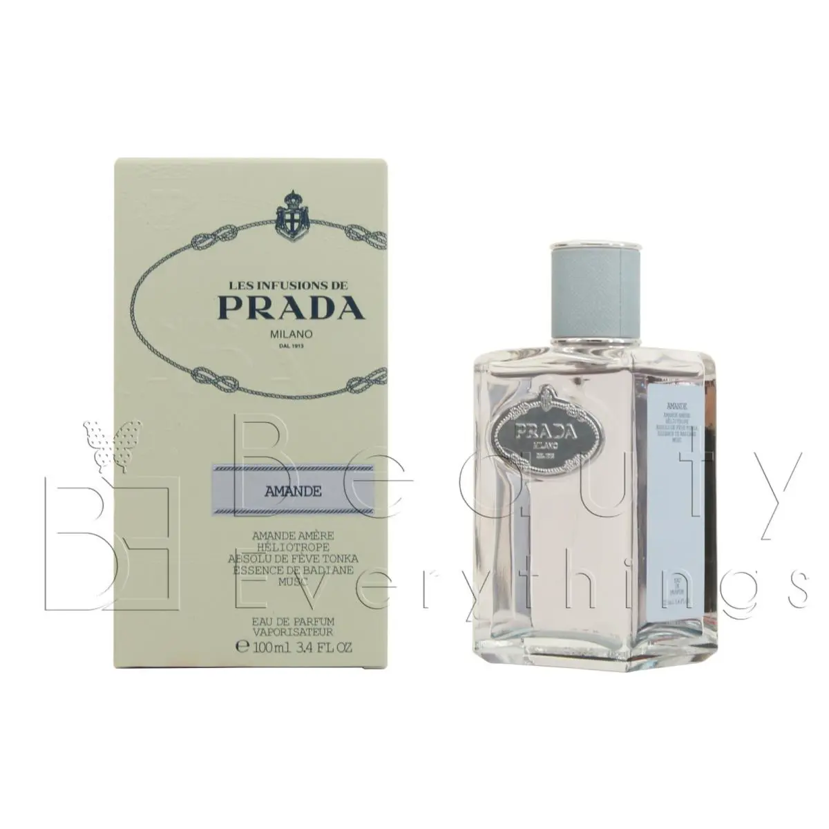 Milano Les Infusions De Amande 3.4oz / 100ml Edp Spray Unisex by Prada